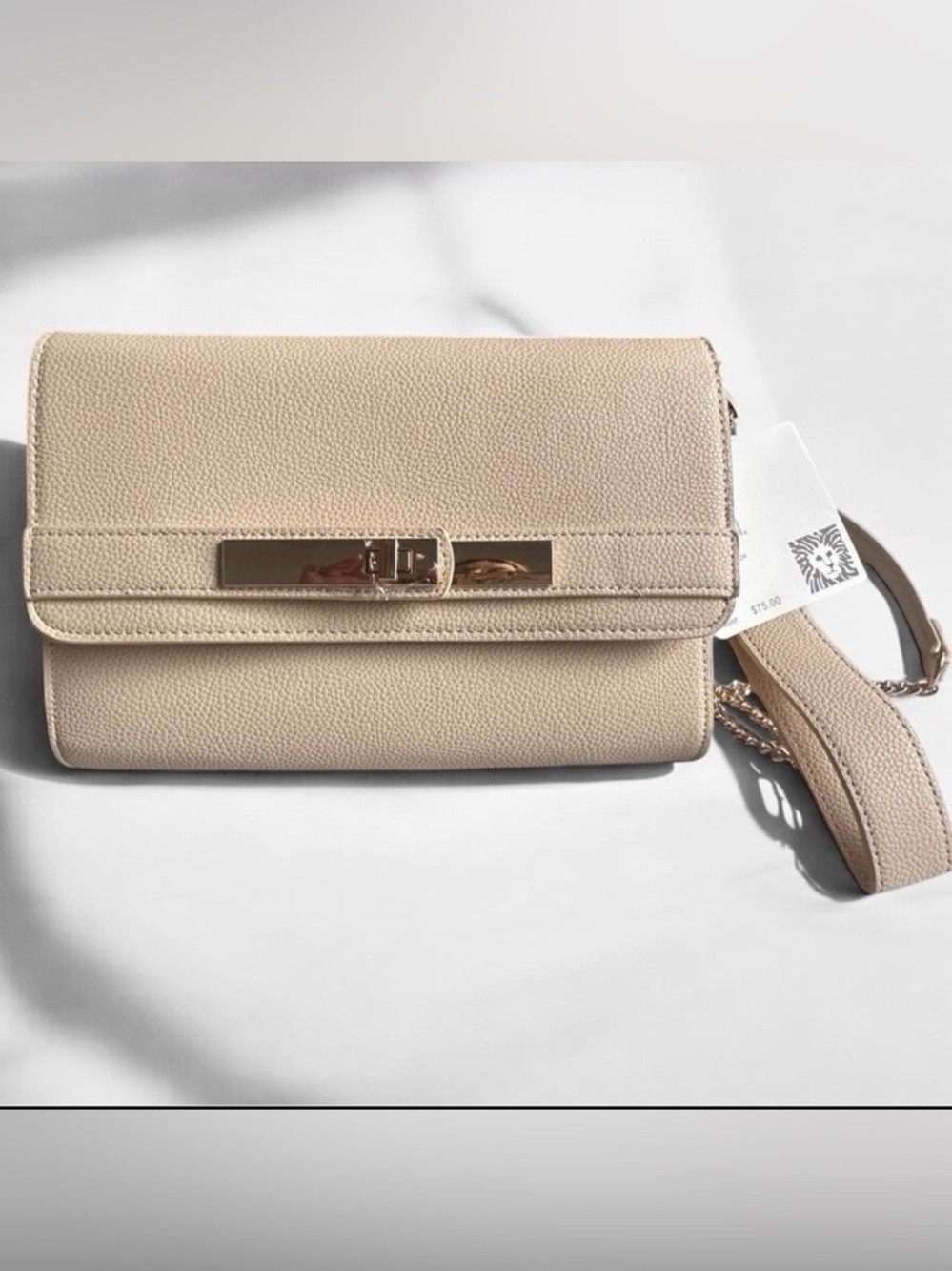 Belted Wallet on a Chain Crossbody Bag Anne Klein MSRP $75.00
